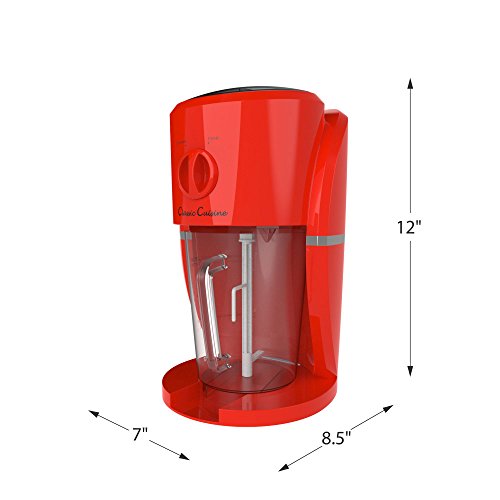 Frozen Drink Maker with Ice Shaver & Crusher - Perfect for Margaritas & Slushies