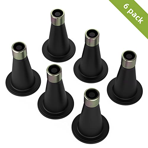 6 Pcs Bed Frame Risers - Prevent Sliding, Easy Install