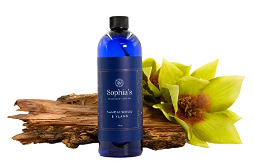 Sandalwood & Ylang Fragrance Oil Refills for Catalytic Lamps - 16oz