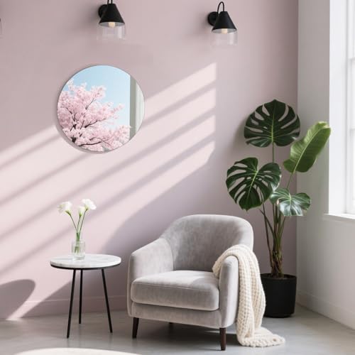 10-Inch Round Mirror Trays for Table Centerpieces, Set of 12