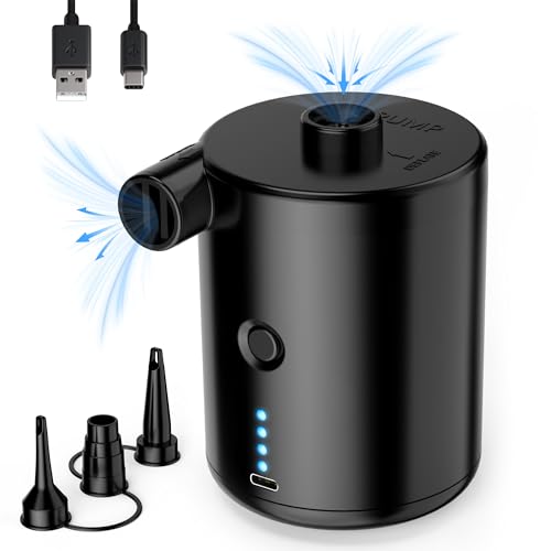 Portable Rechargeable Electric Air Pump for Air Mattress & Inflatables