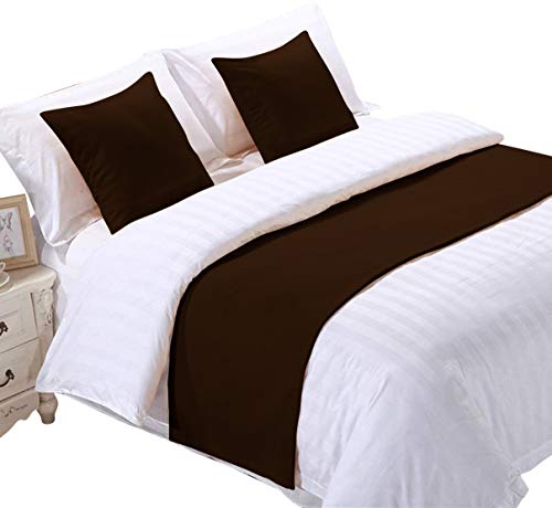 800 Thread Count Egyptian Cotton Bed Runner Set with Cushion Covers