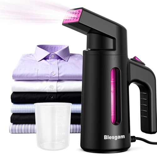 Blesgam Portable Travel Clothes Steamer Handheld 180ml 700W