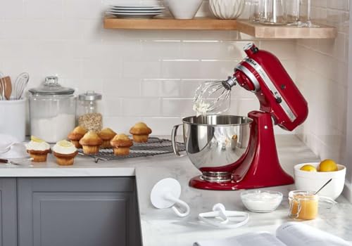 Coated Flat Beater Attachment for 4.5 Quart Tilt-Head Stand Mixers