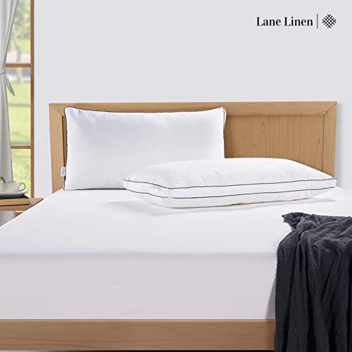 Standard Size Bed Pillows Set of 2 - Soft & Cooling Comfort