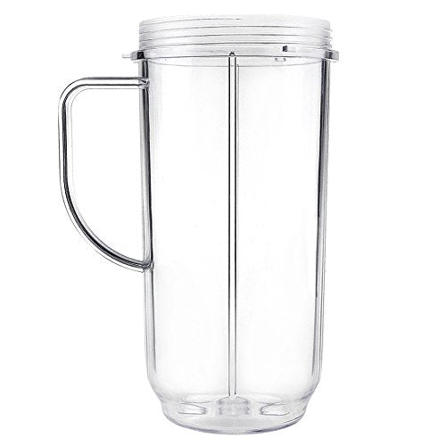 22oz Tall Blender Cup with Handle for 250W Personal Blenders