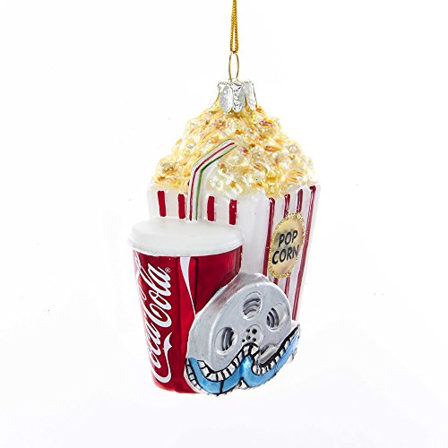 Coca-Cola Ornament by Kurt S. Adler, 3.25 Inch Glass Holiday Decoration