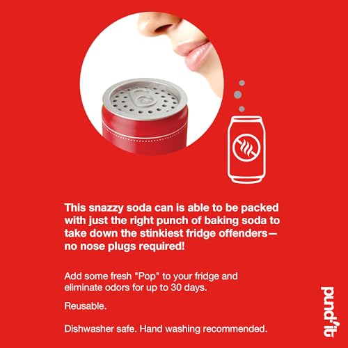 Reusable Soda Can Fridge Deodorizer - Baking Soda Odor Absorber