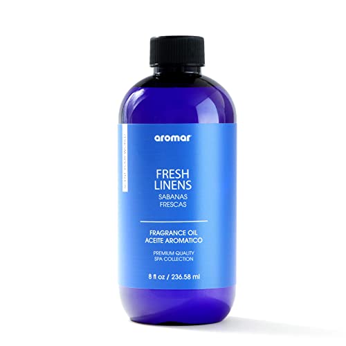 Fresh Linens Fragrance Oil 8oz - Long-Lasting Scent for Diffusers