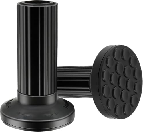 Black Curtain Rod End Caps Set, 29mm and 32mm Replacement Finials