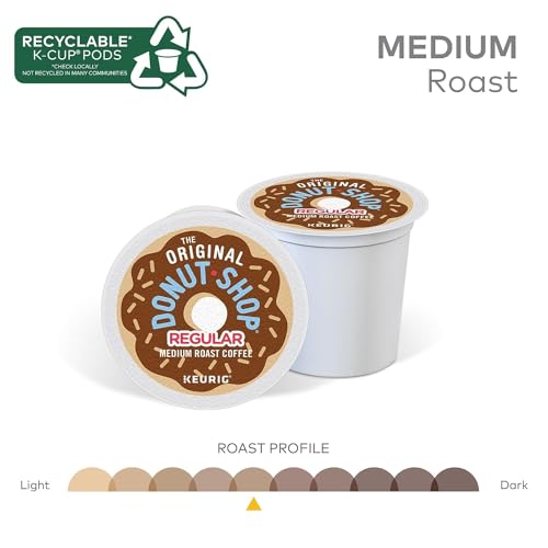 The Original Donut Shop Medium Roast Coffee Keurig K-Cup Pods 96 Count