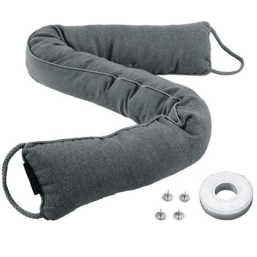 Weighted 36-Inch Door Draft Stopper - Heavy Duty Under Door Blocker