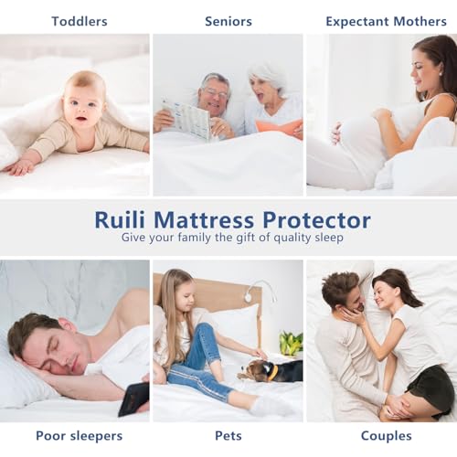 Twin XL Waterproof Mattress Protector with Deep Pocket - 18 Inch
