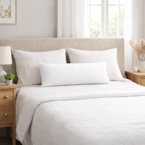 14 x 36 Inch Rectangular Throw Pillow Insert, Supportive Polyester Cushion