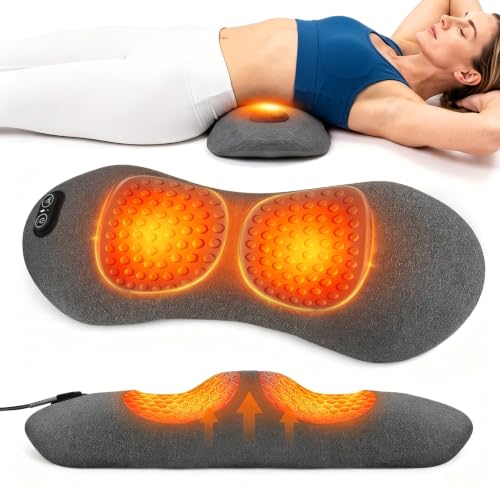 3-in-1 Back Massager with Heat, Vibration & Stretching