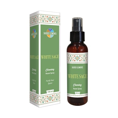 White Sage Room Spray - Natural Energy Cleansing Mist, 100ml