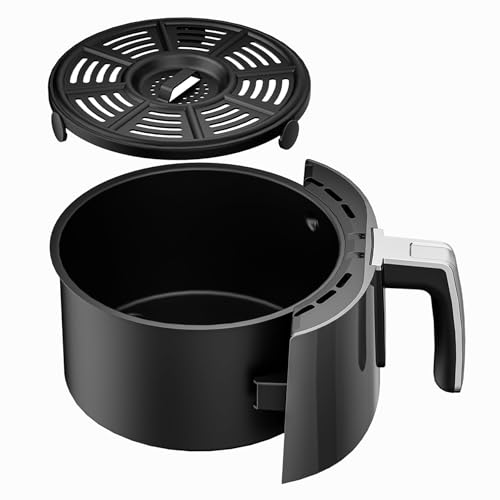 4QT Air Fryer Basket and Crisper Plate Non-Stick Replacement Part