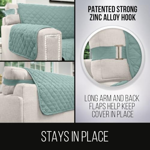 Reversible Couch Cover for Dogs - Stain Resistant Slipcover, 28"