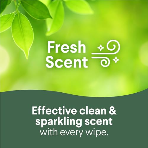 Clorox Disinfecting Wipes, Fresh Scent, 75 Count (3 Pack)