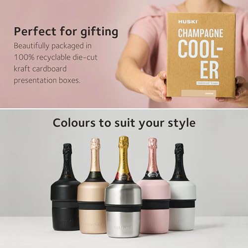 Iceless Champagne Chiller Bucket with Detachable Bottle Stopper - 750ml