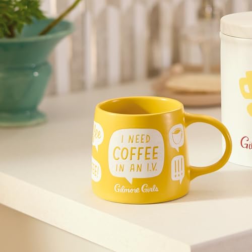 Gilmore Girls Mug - 21 oz Mustard Yellow Coffee Cup for Moms & Fans