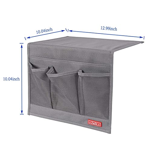 Bedside Storage Organizer Caddy with 4 Pockets for Bedroom and Sofa