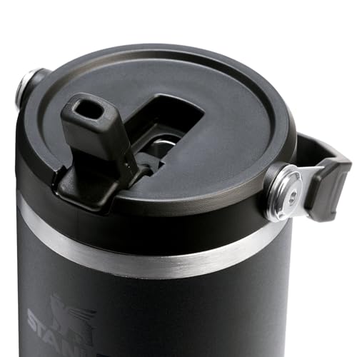 STANLEY IceFlow 2.0 Flip Straw Tumbler 30 oz Black Insulated Water Bottle