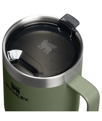STANLEY 24 oz Suburban Mug with Dried Pine – Vacuum Insulated Travel Coffee Cup