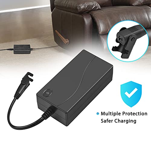 29V 2A Power Recliner Power Supply AC/DC Adapter, 2-Pin Connector