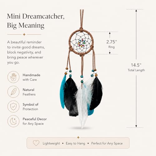 Handmade Dream Catcher Car Rearview Mirror Hanging Ornament