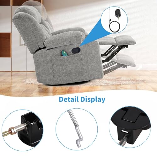 Universal Metal Recliner Release Handle with Adjustable Cable