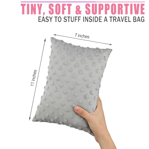 Soft Knee Pillow for Side Sleepers - 11" x 7.8" Hip Support Cushion