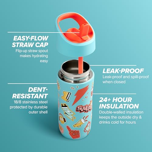 Gatorade Kids Rookie 12oz Stainless Steel Insulated Water Bottle