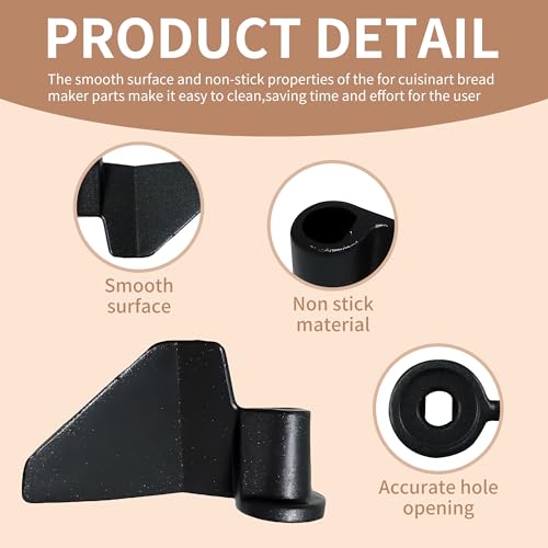 2-Pack Kneading Paddle for CBK-110 and CBK-110P1 Bread Makers