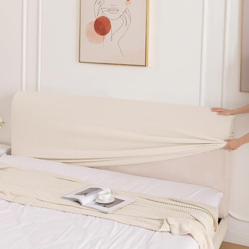 Stretch Headboard Cover for Full Queen King Size - Dustproof Protector
