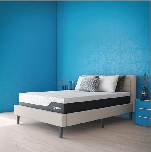 COOL GEL 12 Inch Queen Memory Foam Mattress - Cooling Gel & Pressure Relief