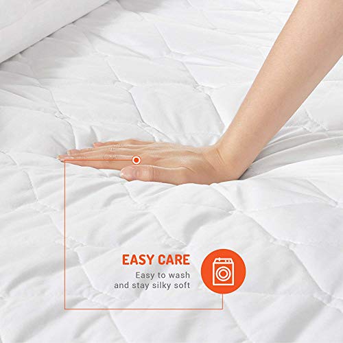 Heated Mattress Pad Twin Size with 5 Heat Settings & Auto Shut Off