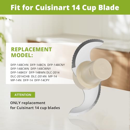 14-Cup Food Processor Replacement Blade DLC-001TXB-CSR Stainless Steel