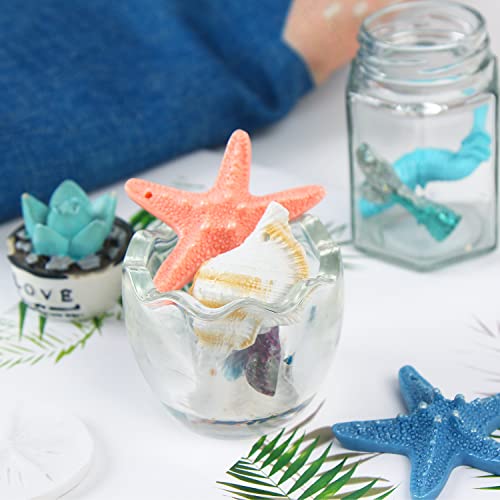 Resin Ocean-Themed Christmas Ornaments - 40 Pieces Sea Creatures Decor