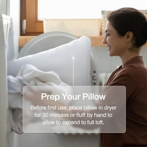 Adjustable Queen Size Down Alternative Pillows - Set of 2
