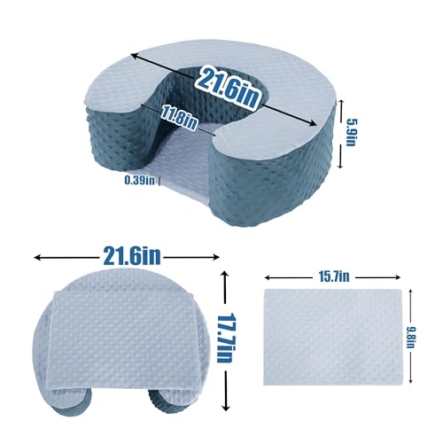 Children's Sensory Foam Activity Floor Seat for Play and Reading