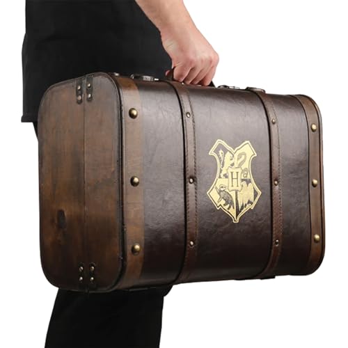 Harry Potter Hogwarts Large Storage Trunk - 17.5-Inch Decorative Wizarding Chest