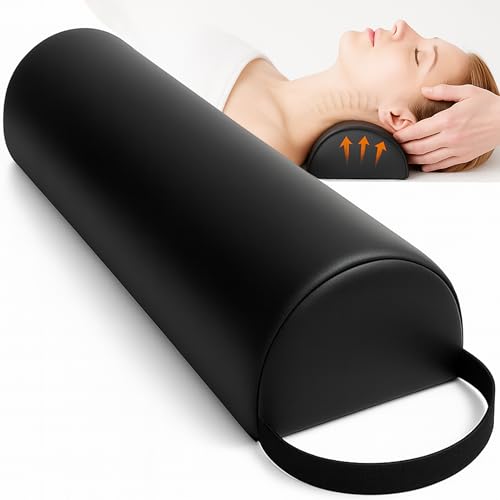 Half-Round Bolster Pillow for Massage and Yoga - Support Cushion