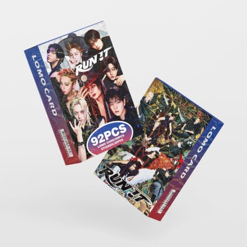 92-Piece Photo Card and Sticker Set - High-Definition Decorative Collectibles