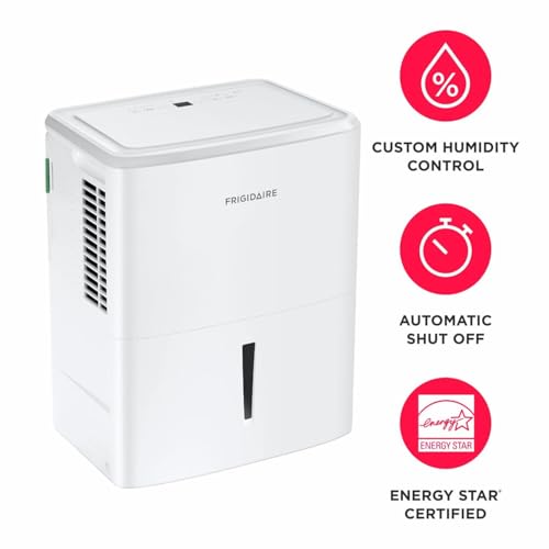 50 Pint Dehumidifier with WiFi Portable Humidity Control