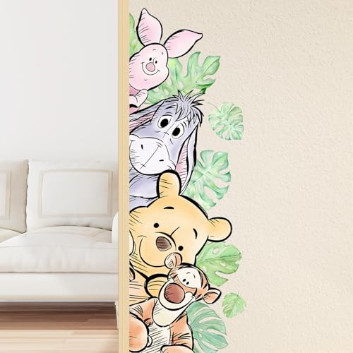 Bear Character Wall Stickers for Kids Nursery and Playroom Decor