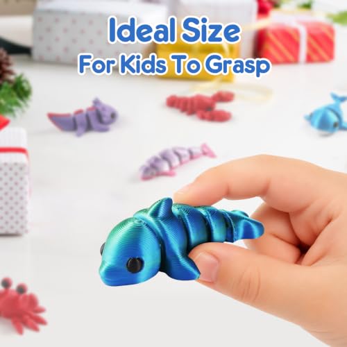 24-Day Christmas Advent Calendar with 3D Printed Sea Animal Fidget Toys