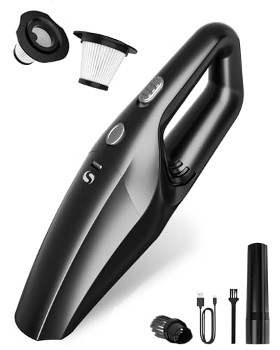 SERVOMASTER Cordless Handheld Car Vacuum Cleaner Mini Portable