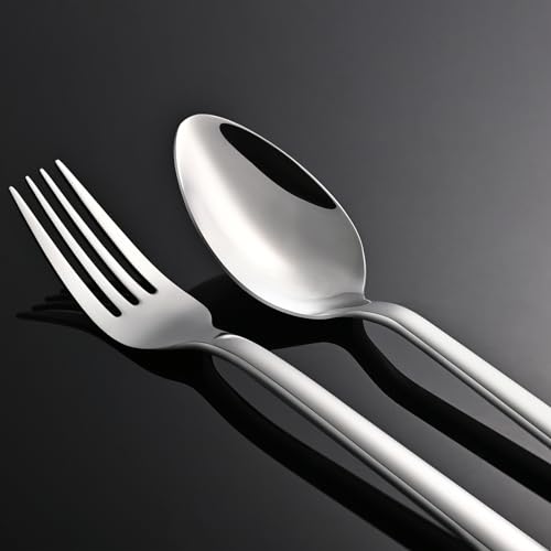 20-Piece 18/10 Stainless Steel Flatware Set for 4 - Mirror Polished