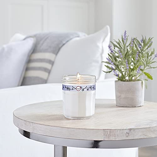Lavender Soy Candle - Aromatherapy Glass Jar, 35 Hour Burn, Pack of 2